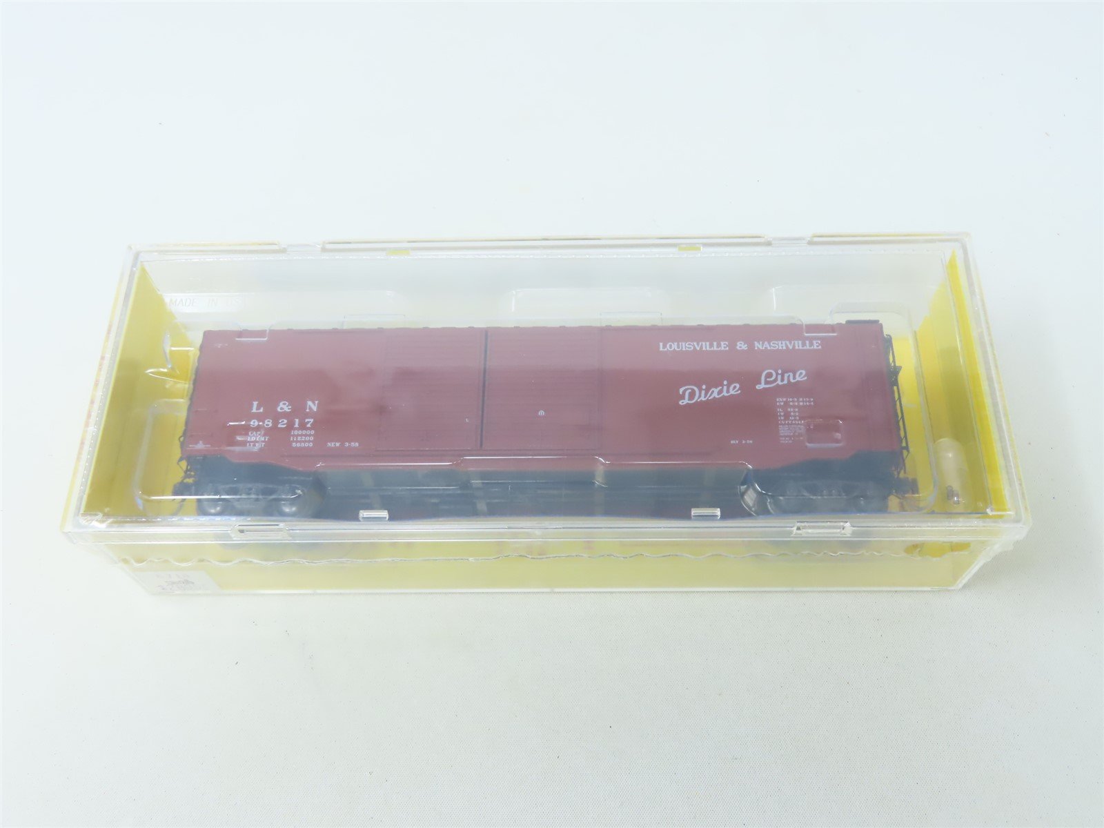 HO Scale Kadee #6718 L&N Dixie Line 50' Double Door Box Car #98217 - Sealed