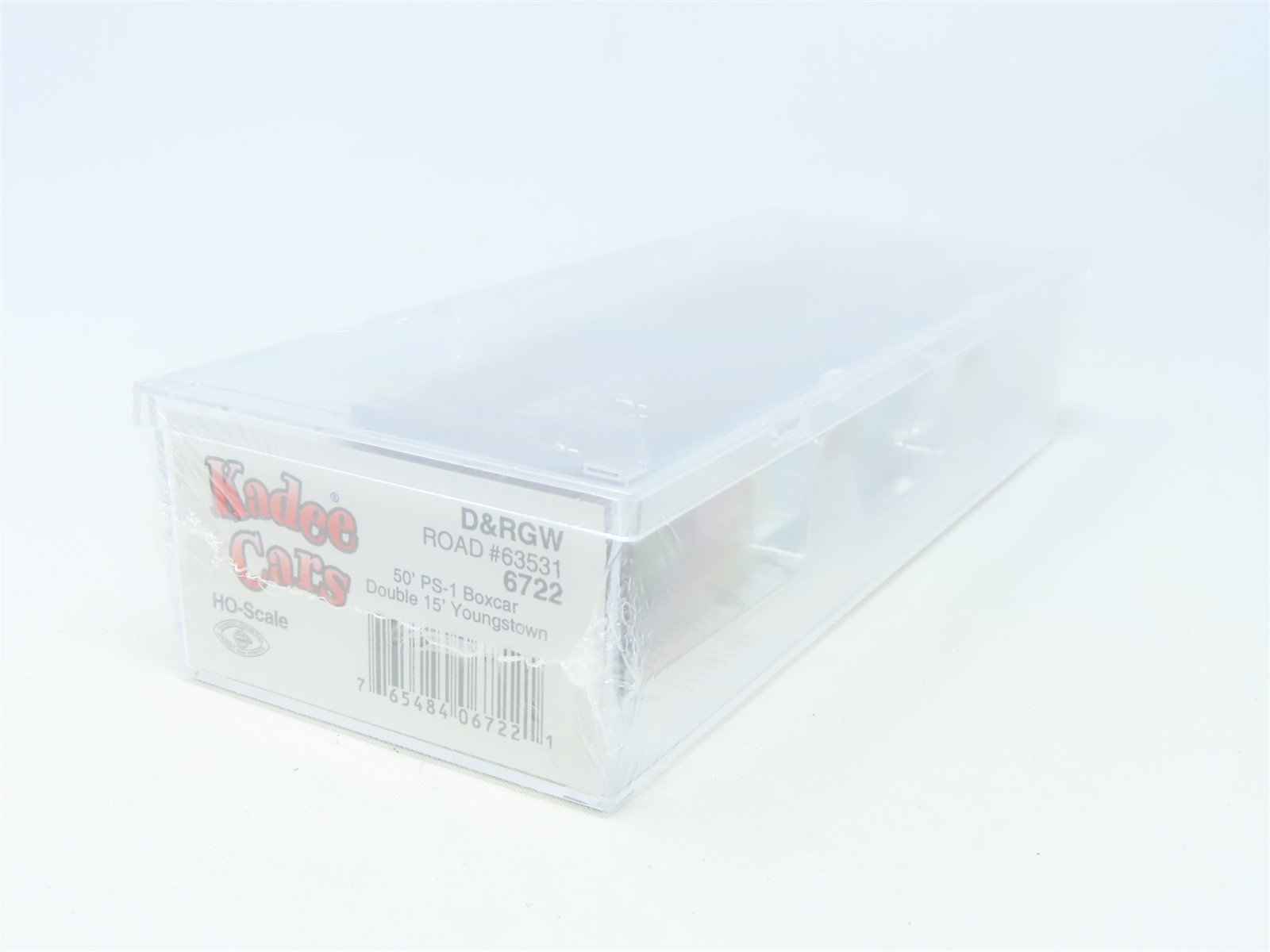 HO Kadee Cars #6722 D&RGW Rio Grande 50' Double Door Box Car #63531 - Sealed