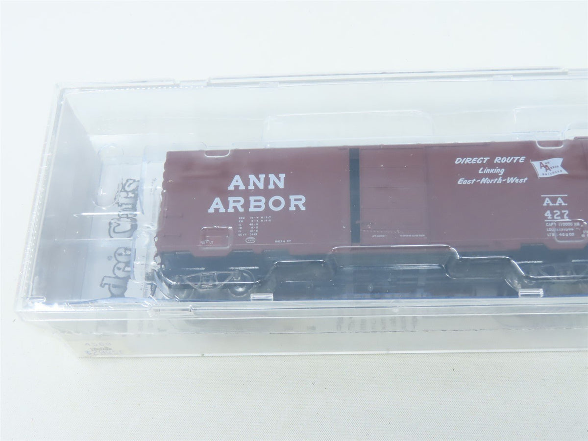 HO Scale Kadee Cars #4509 AA Ann Arbor 40&#39; Single Door Box Car #427 - Sealed