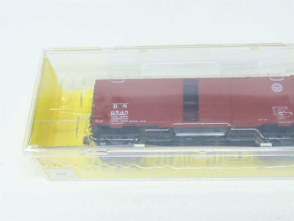 HO Kadee #4301 BS Birmingham Southern 40&#39; Single Door Box Car #6745 - Sealed