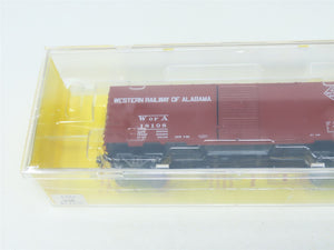 HO Scale Kadee #4308 WofA Western Railway of Alabama 40' Box Car #18108- Sealed