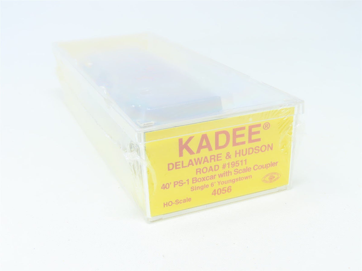 HO Kadee #4056 D&amp;H Delaware &amp; Hudson 40&#39; Single Door Box Car #19511 - Sealed