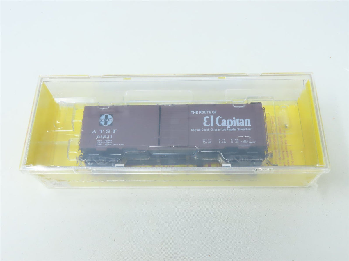 HO Scale Kadee #4061 ATSF El Capitan 40&#39; Single Door Box Car #31611 - Sealed