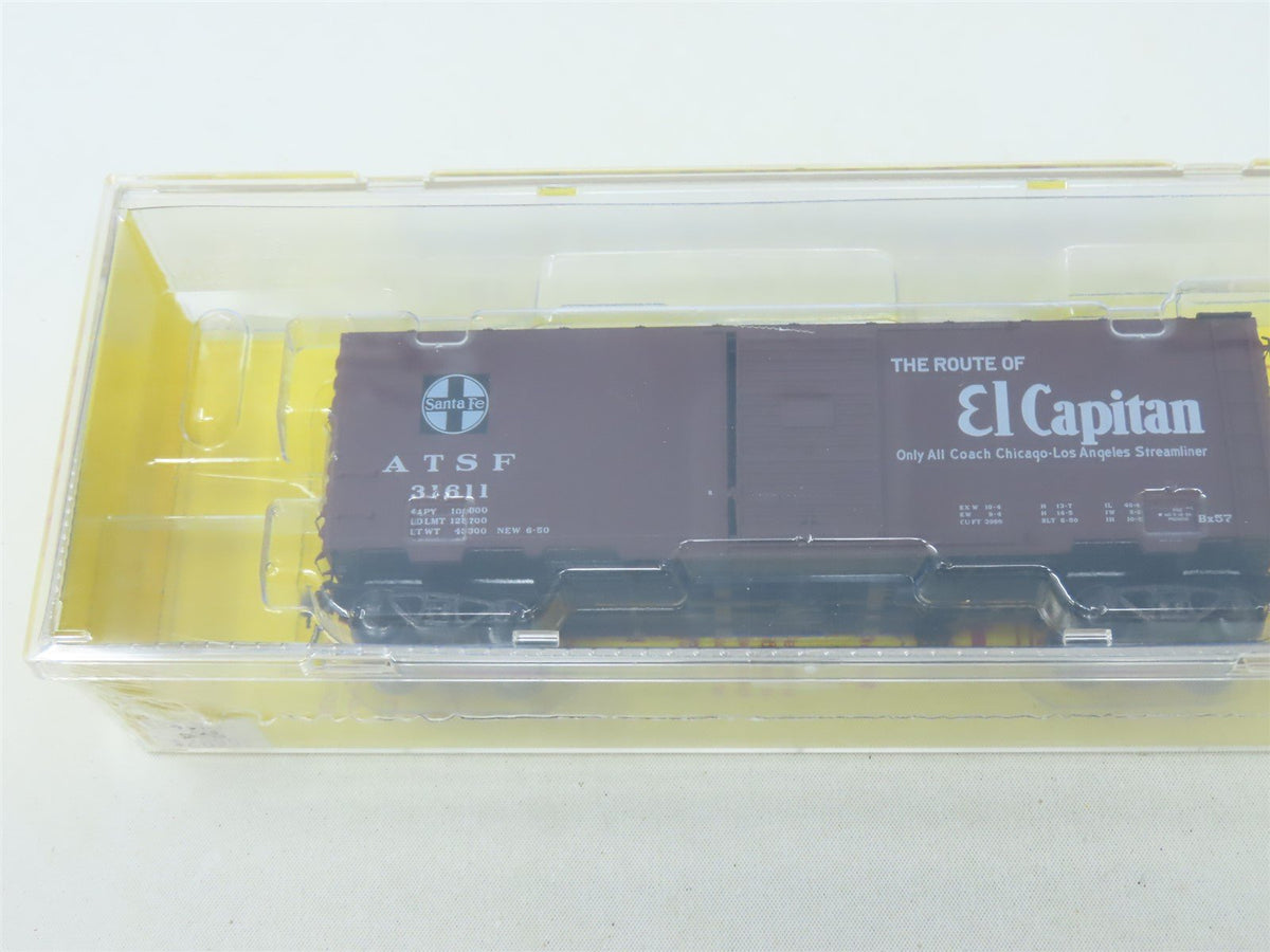 HO Scale Kadee #4061 ATSF El Capitan 40&#39; Single Door Box Car #31611 - Sealed