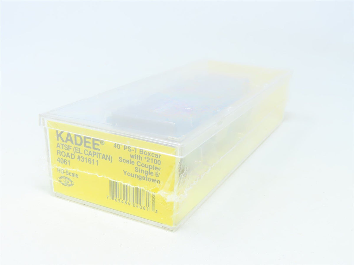 HO Scale Kadee #4061 ATSF El Capitan 40&#39; Single Door Box Car #31611 - Sealed