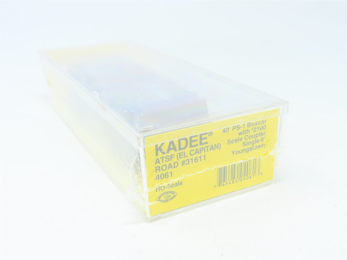 HO Scale Kadee #4061 ATSF El Capitan 40&#39; Single Door Box Car #31611 - Sealed