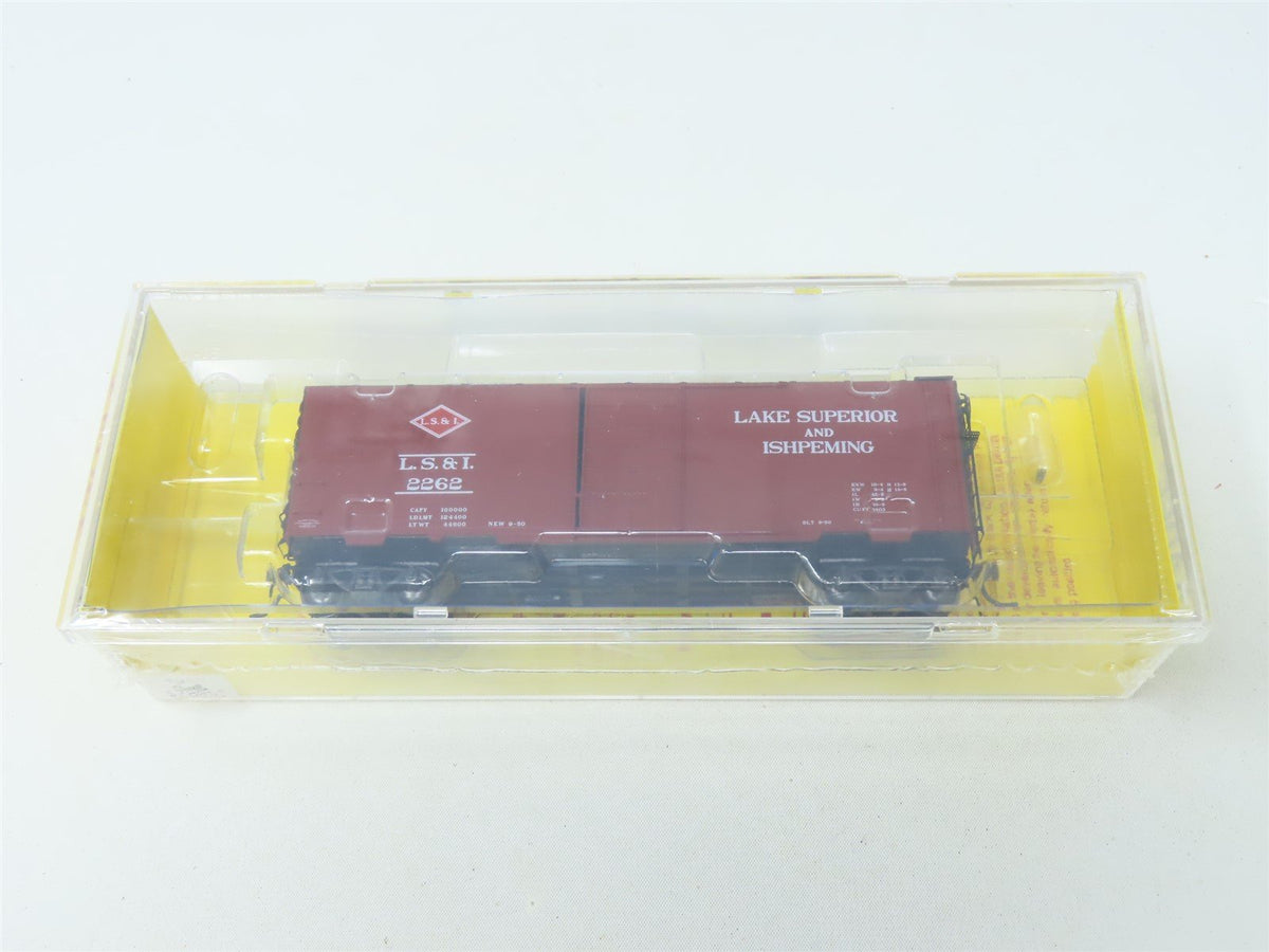 HO Scale Kadee #4060 LS&amp;I Lake Superior &amp; Ishpeming 40&#39; Box Car #2262 - Sealed