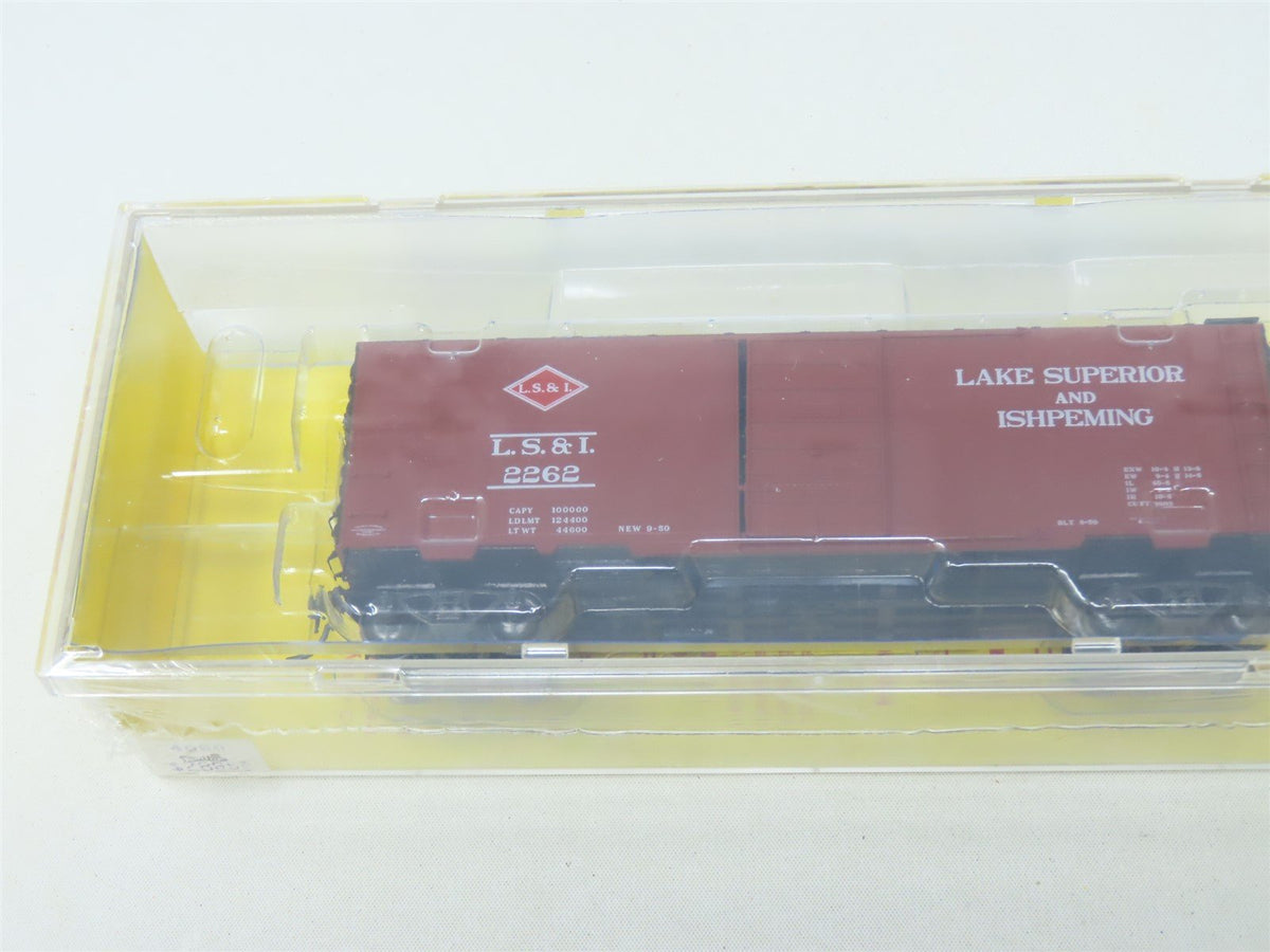 HO Scale Kadee #4060 LS&amp;I Lake Superior &amp; Ishpeming 40&#39; Box Car #2262 - Sealed