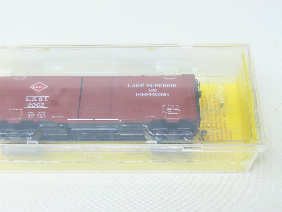 HO Scale Kadee #4060 LS&amp;I Lake Superior &amp; Ishpeming 40&#39; Box Car #2262 - Sealed