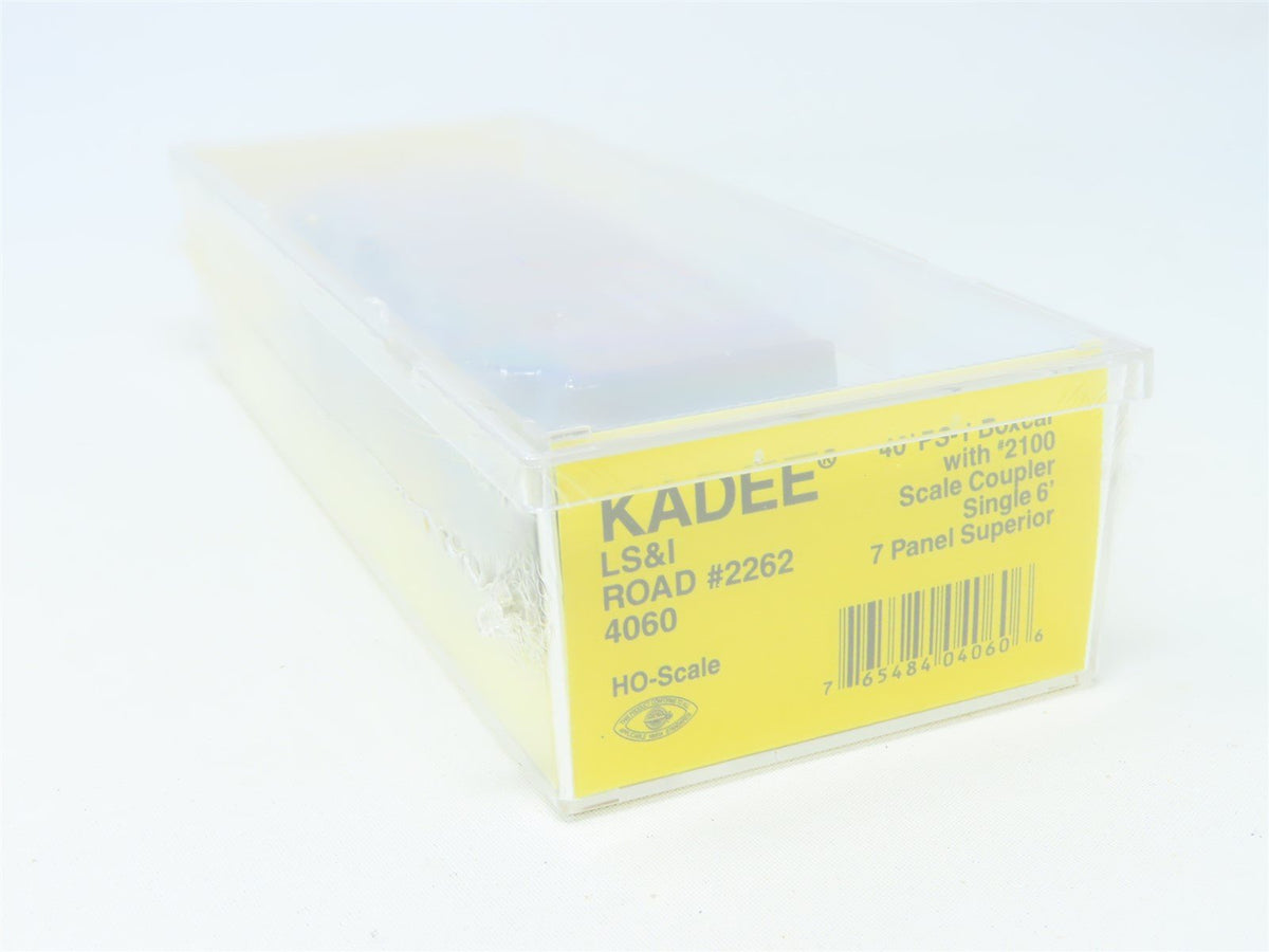 HO Scale Kadee #4060 LS&amp;I Lake Superior &amp; Ishpeming 40&#39; Box Car #2262 - Sealed