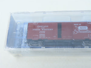 HO Kadee Cars #4510 CNW Route Of The 400 Streamliners 40' Box Car #6592 - Sealed