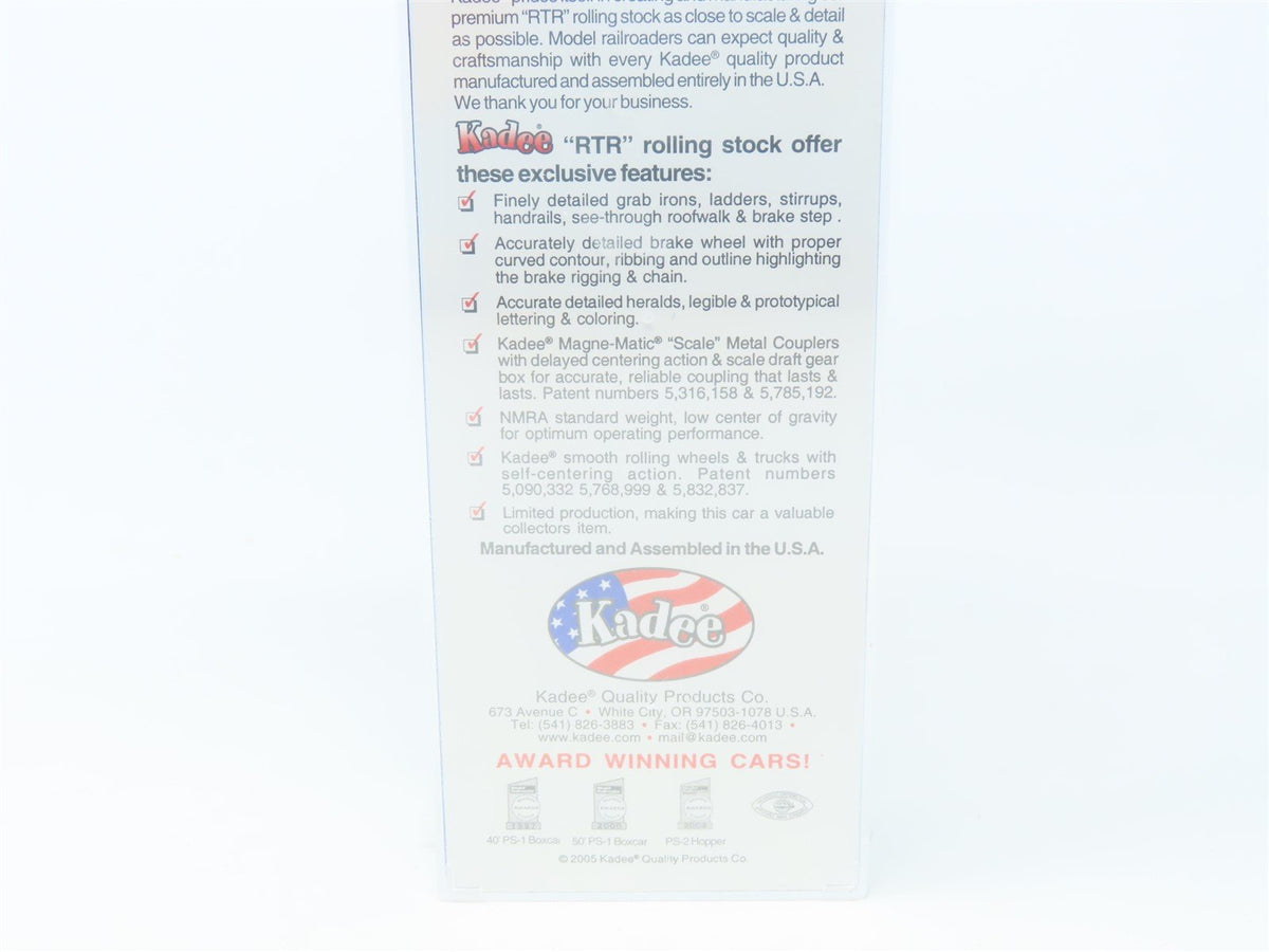 HO Kadee Cars #4510 CNW Route Of The 400 Streamliners 40&#39; Box Car #6592 - Sealed