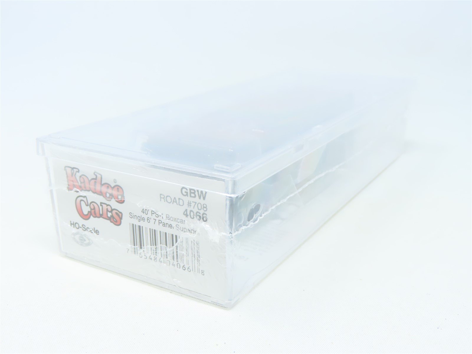 HO Kadee Cars #4066 GBW Green Bay Route 40' Single Door Box Car #708 - Sealed