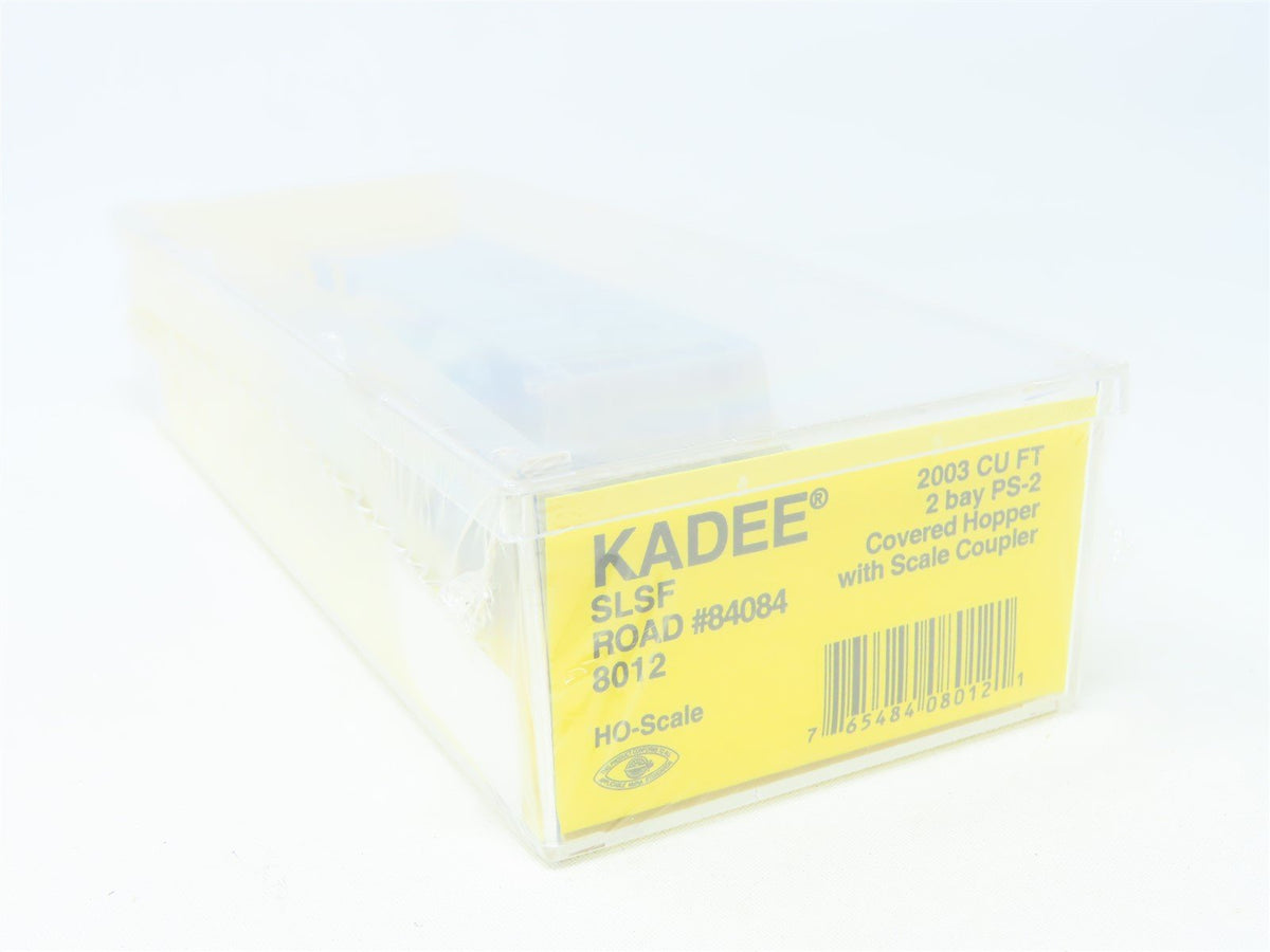 HO Scale Kadee #8012 SL-SF Frisco 2-Bay Covered Hopper #84084 - Sealed