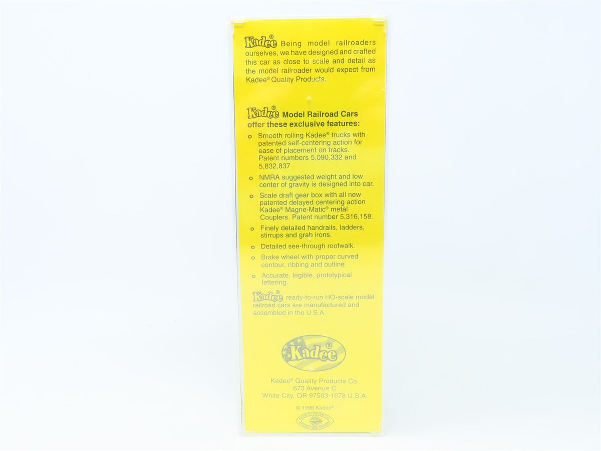 HO Scale Kadee #5208 WAB Wabash 40&#39; Single Door Box Car #7609 - Sealed
