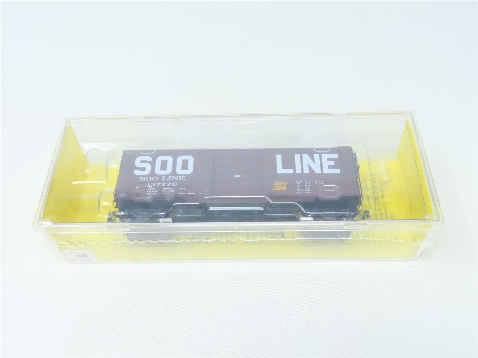 HO Scale Kadee #5212 SOO Line 40' PS-1 Single Door Box Car #137776 - Sealed