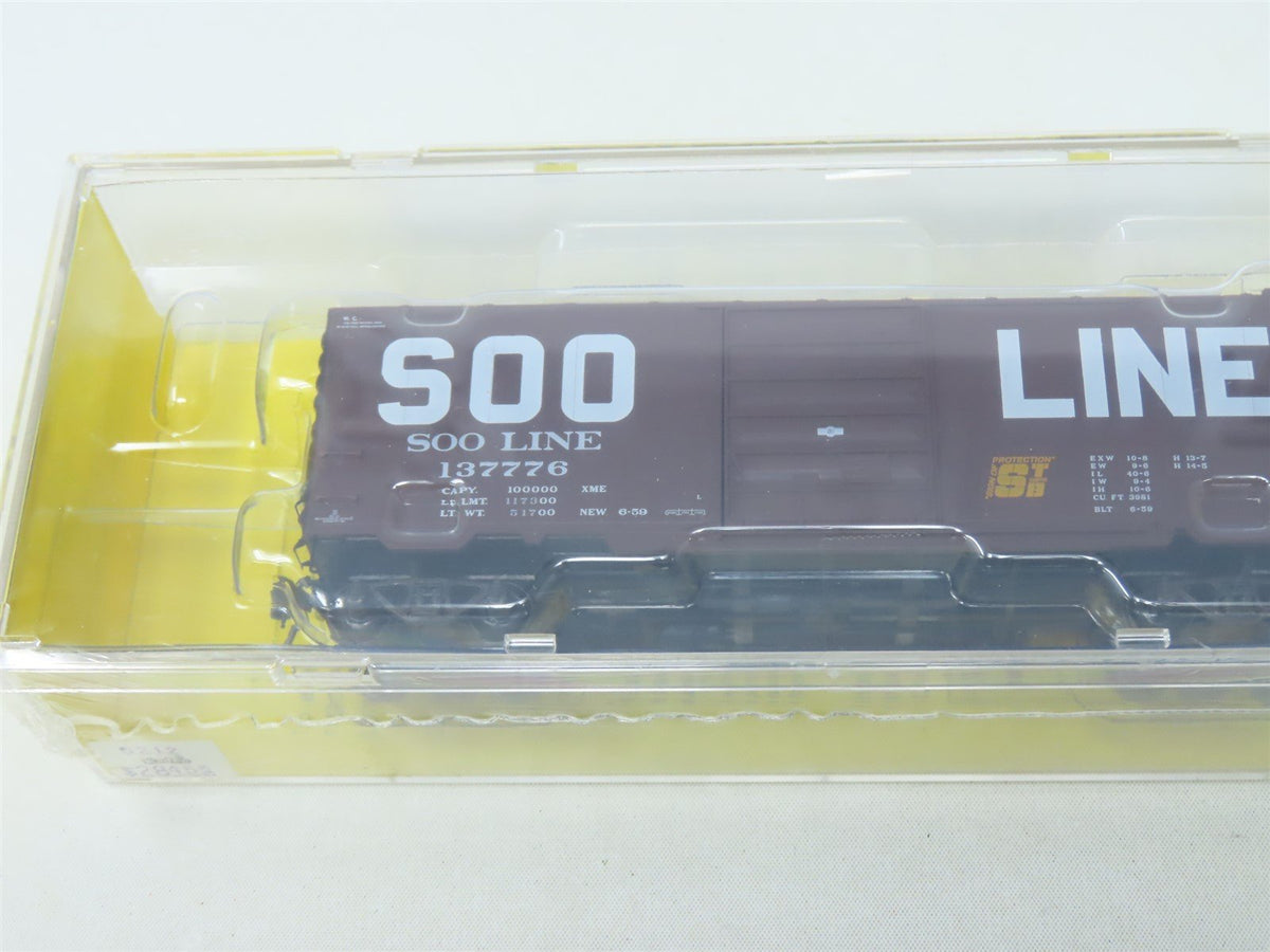 HO Scale Kadee #5212 SOO Line 40&#39; PS-1 Single Door Box Car #137776 - Sealed