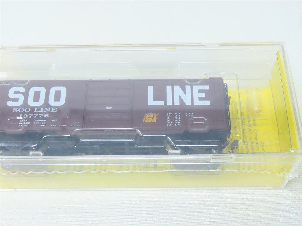 HO Scale Kadee #5212 SOO Line 40&#39; PS-1 Single Door Box Car #137776 - Sealed