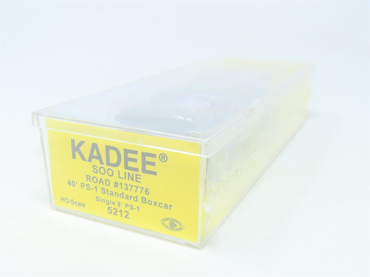 HO Scale Kadee #5212 SOO Line 40&#39; PS-1 Single Door Box Car #137776 - Sealed