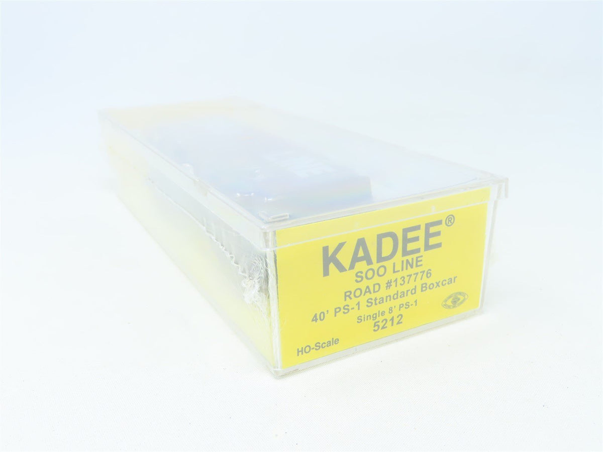 HO Scale Kadee #5212 SOO Line 40&#39; PS-1 Single Door Box Car #137776 - Sealed