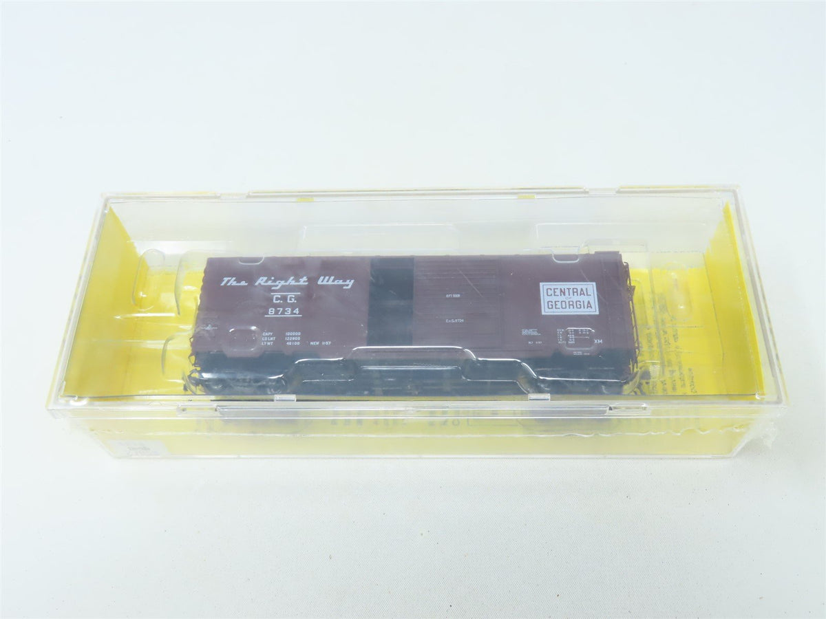 HO Scale Kadee #5216 CG Central of Georgia 40&#39; PS-1 Box Car #8734 - Sealed