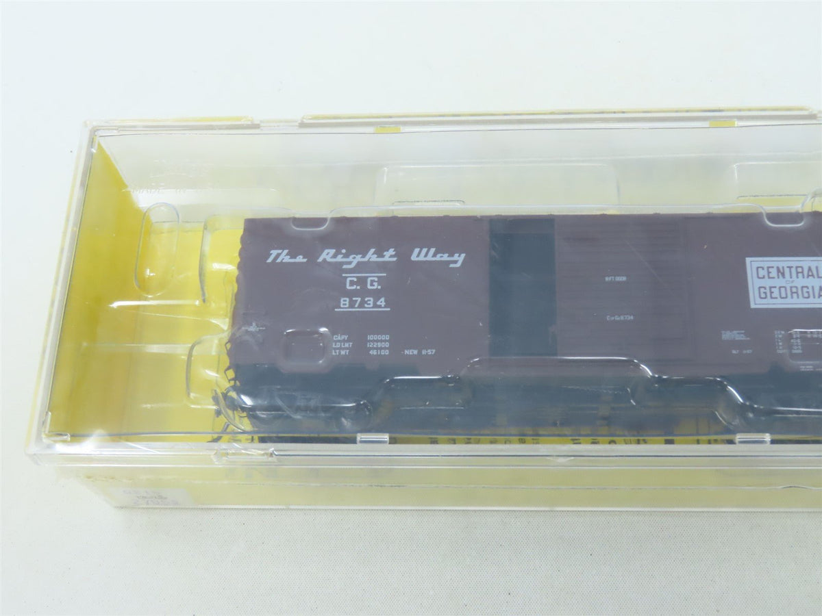 HO Scale Kadee #5216 CG Central of Georgia 40&#39; PS-1 Box Car #8734 - Sealed