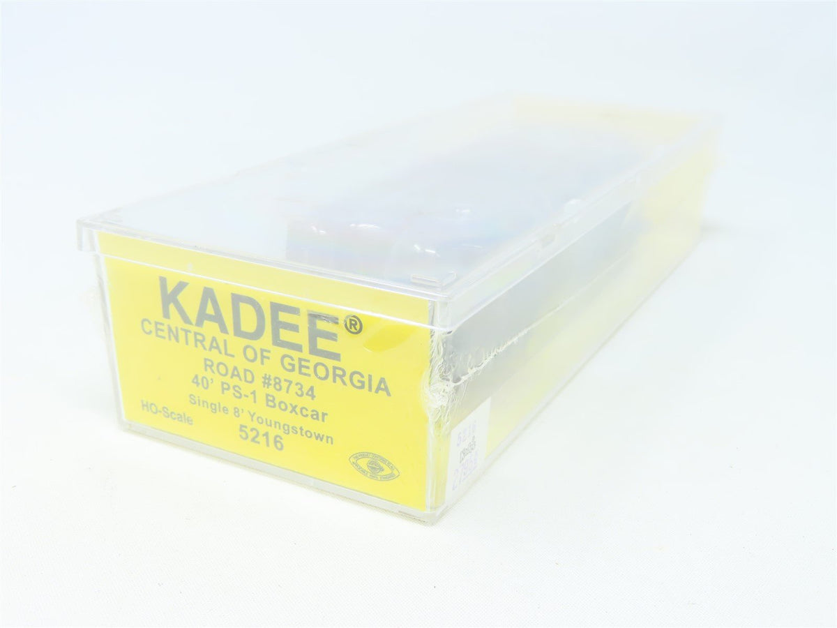 HO Scale Kadee #5216 CG Central of Georgia 40&#39; PS-1 Box Car #8734 - Sealed