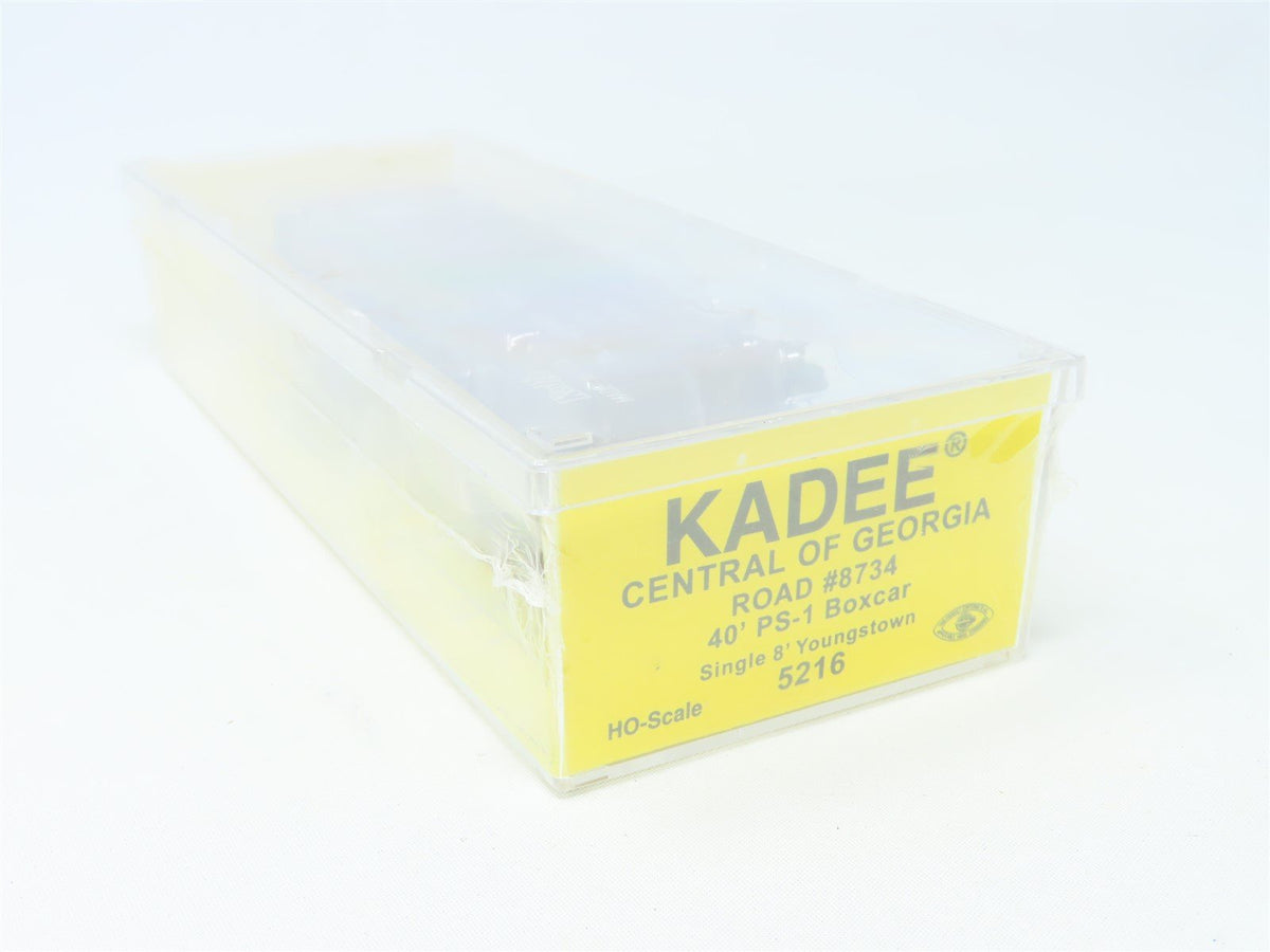 HO Scale Kadee #5216 CG Central of Georgia 40&#39; PS-1 Box Car #8734 - Sealed