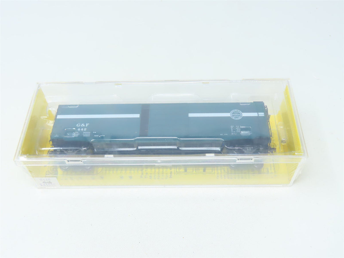 HO Kadee Cars #6115 G&amp;F Georgia &amp; Florida 50&#39; Single Door Box Car #442 - Sealed