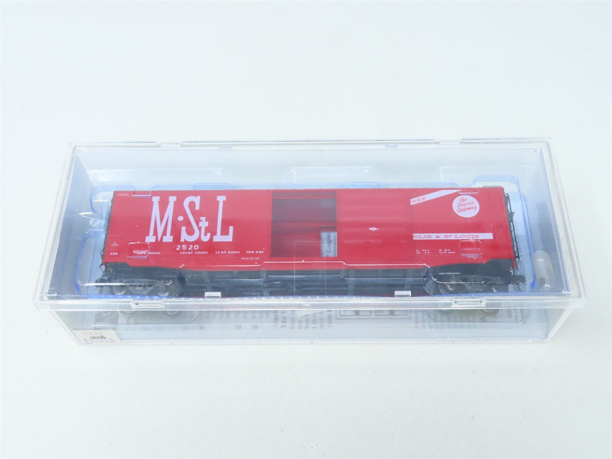 HO Scale Kadee Cars #6117 M&amp;StL The Peoria Gateway 50&#39; Box Car #2520 - Sealed