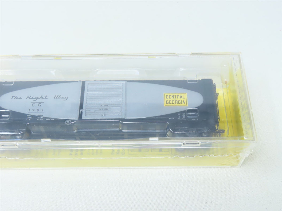 HO Scale Kadee #6202 CG Central of Georgia 50&#39; Single Door Box Car 1781 - Sealed