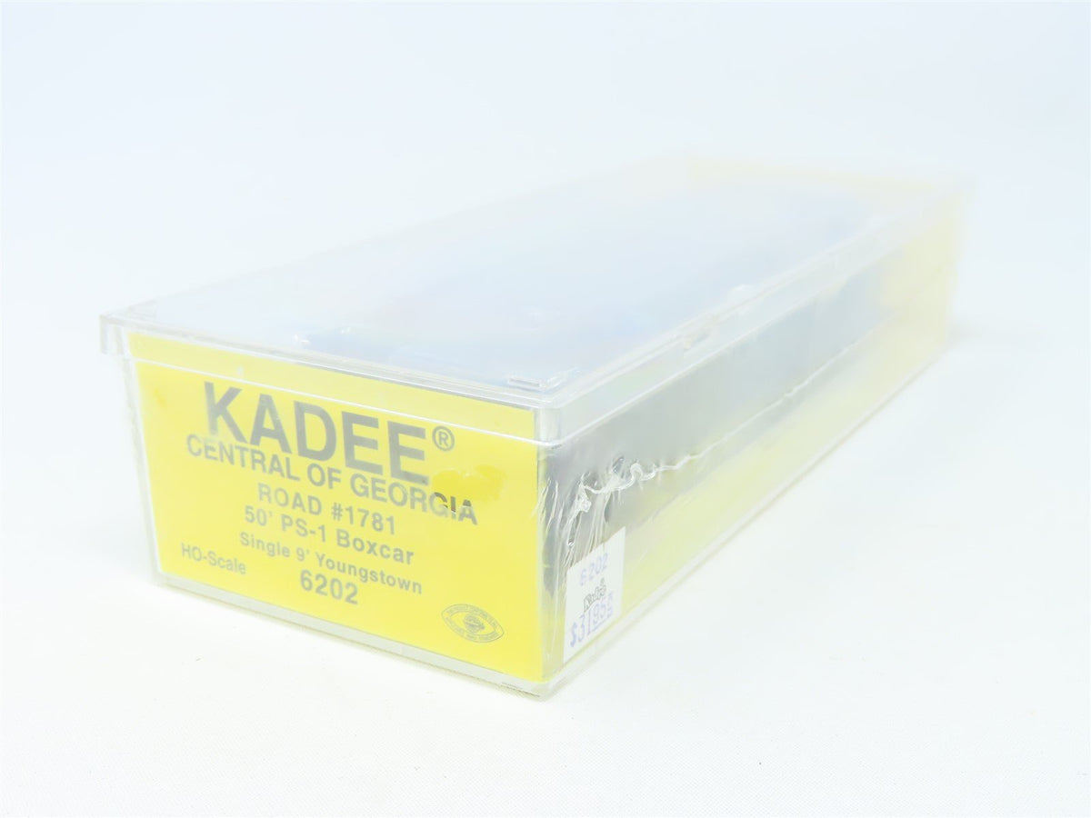 HO Scale Kadee #6202 CG Central of Georgia 50&#39; Single Door Box Car 1781 - Sealed