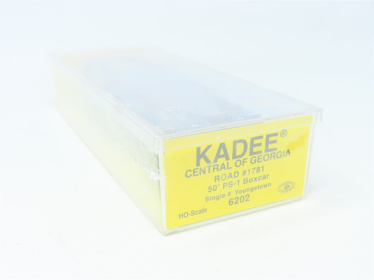 HO Scale Kadee #6202 CG Central of Georgia 50&#39; Single Door Box Car 1781 - Sealed