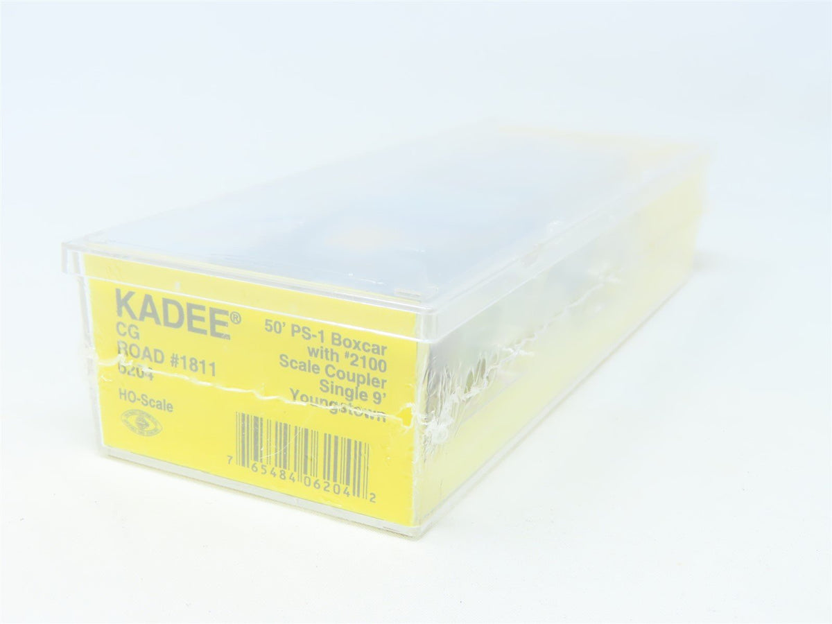 HO Scale Kadee #6204 CG Central of Georgia 50&#39; Single Door Box Car 1811 - Sealed