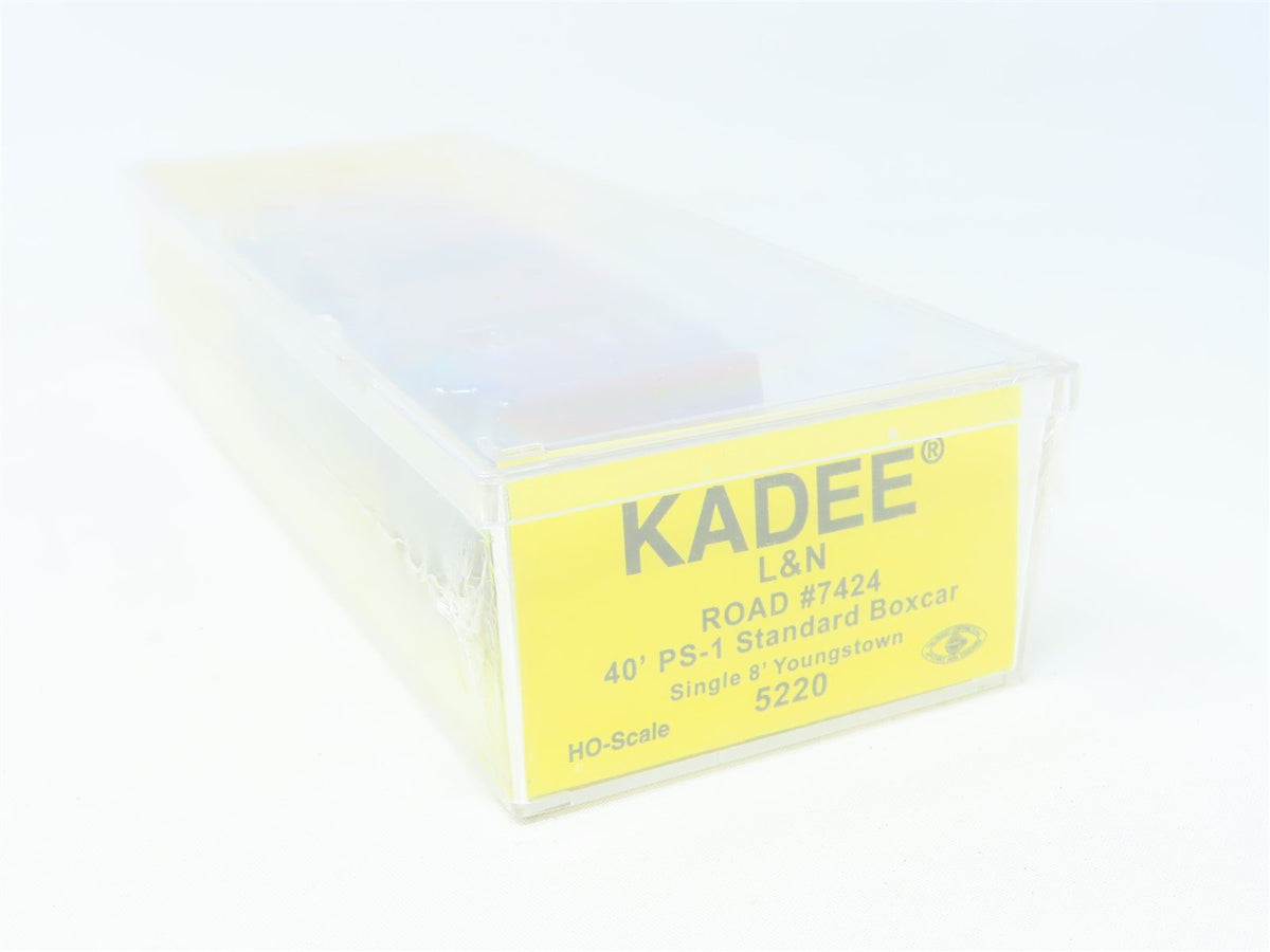 HO Scale Kadee #5220 L&amp;N Dixie Line 40&#39; Youngstown Door Box Car #7424 - Sealed