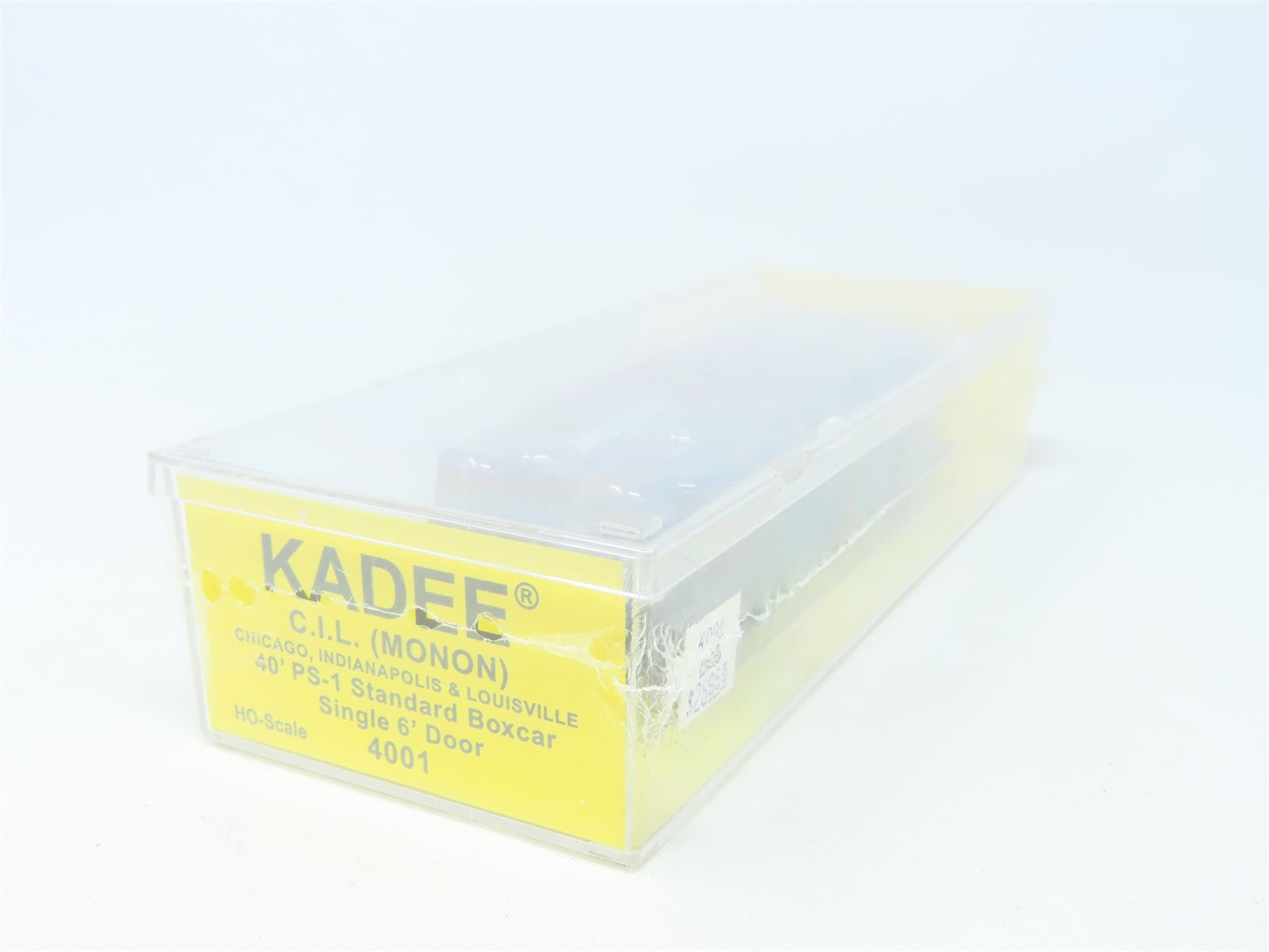 HO Scale Kadee #4001 CIL MONON The Hoosier Line 40' Box Car #729 - Sealed