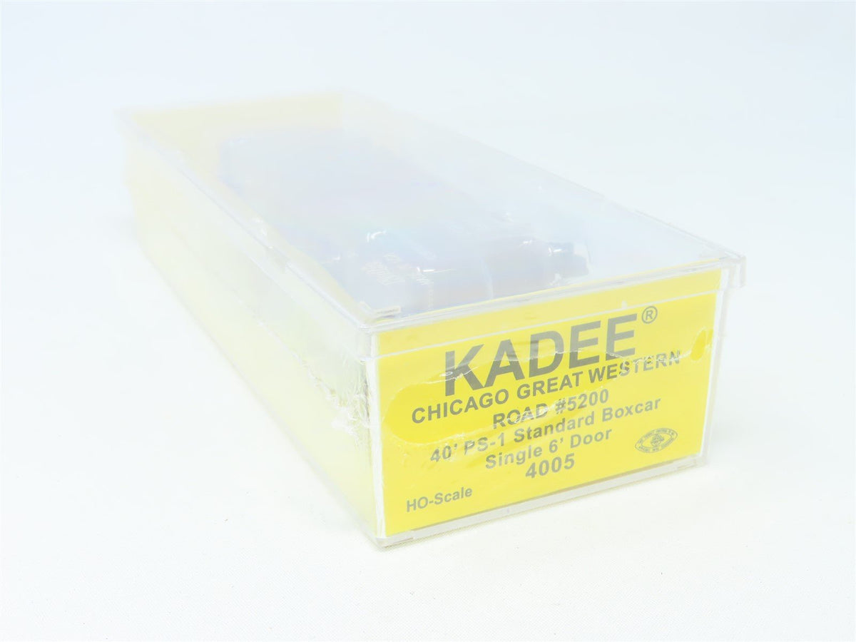 HO Scale Kadee #4005 CGW Chicago Great Western 40&#39; Box Car #5200 - Sealed