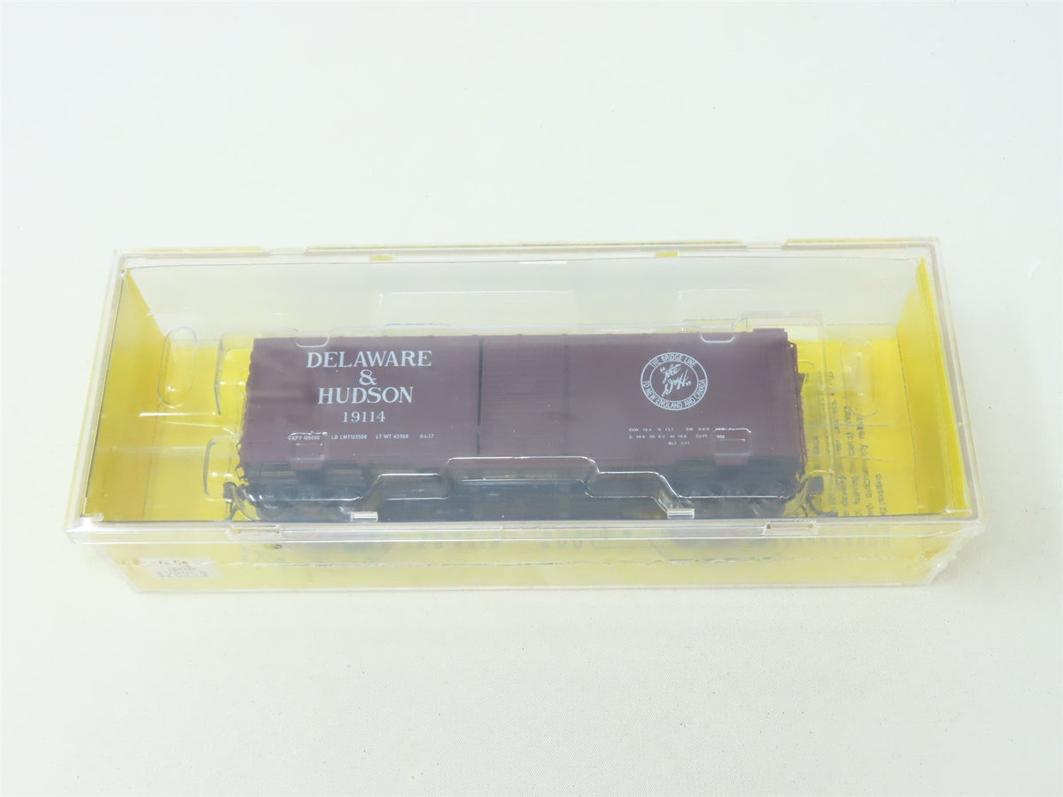 HO Scale Kadee #4004 D&amp;H Delaware &amp; Hudson 40&#39; Box Car #19114 - Sealed