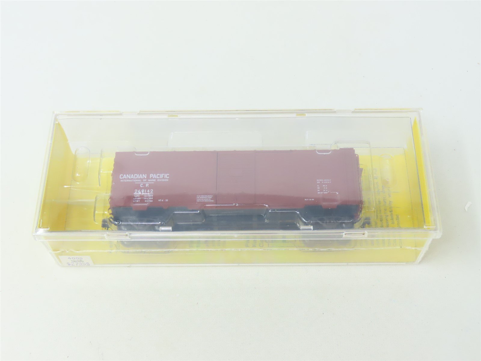HO Scale Kadee #4006 CP Canadian Pacific 40' Box Car #269142 - Sealed