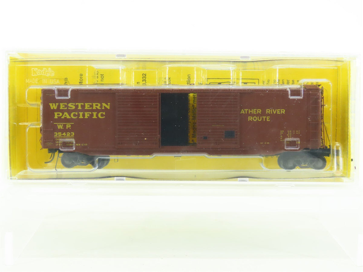 HO Scale Kadee #6502 WP Feather River Route 50&#39; Box Car #35423 - Sealed