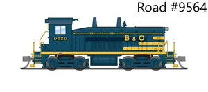 N Broadway LTD BLI 7483 B&O Pere Marquette Scheme EMD NW2 Diesel 9564 w/Paragon4