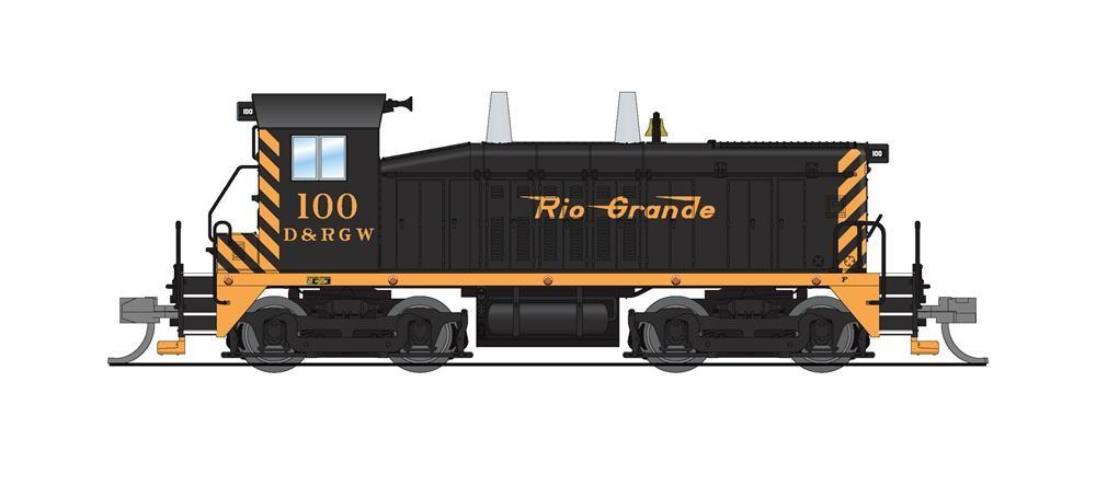 N Broadway Limited BLI 7490 D&amp;RGW Rio Grande EMD NW2 Diesel #100 w/ Paragon4