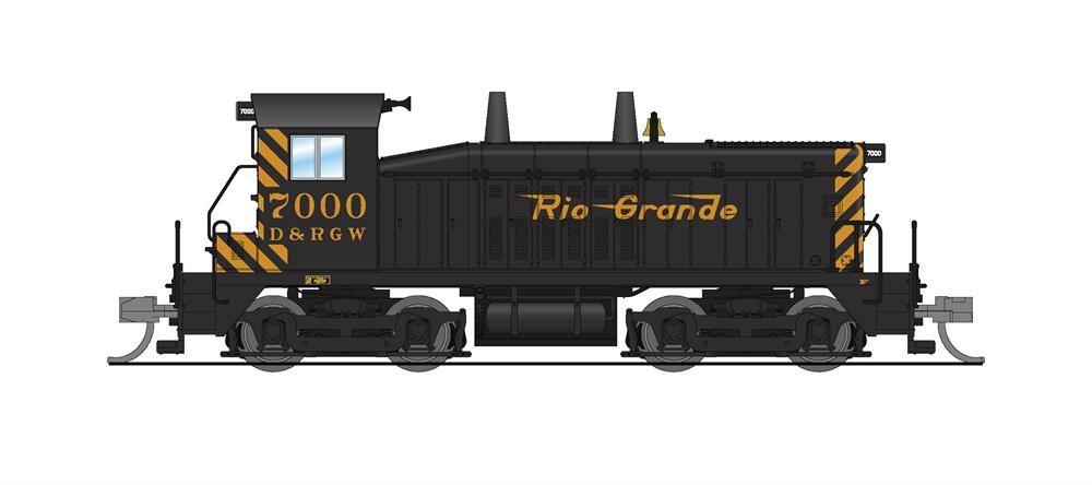 N Broadway Limited BLI 7491 D&amp;RGW Rio Grande EMD NW2 Diesel #7000 w/ Paragon4