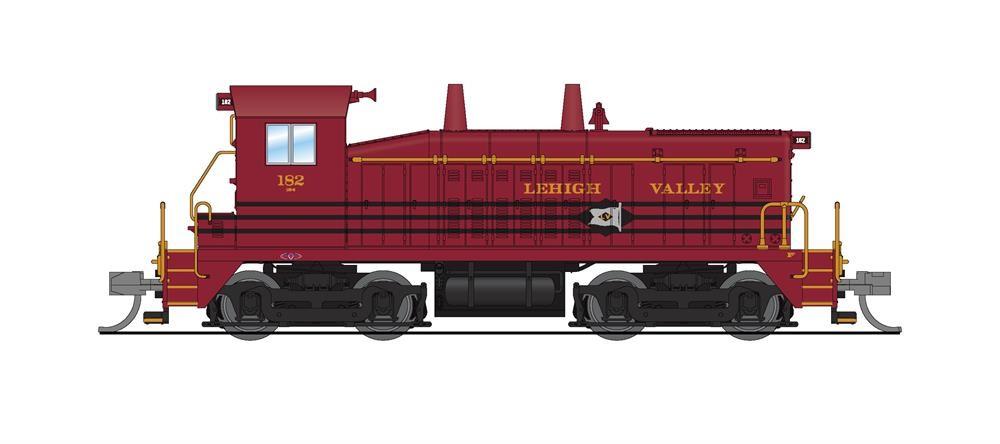 N Broadway Limited BLI 7494 LV Lehigh Valley EMD NW2 Diesel #182 w/ Paragon4