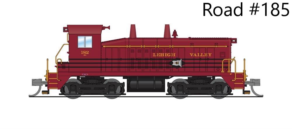 N Broadway Limited BLI 7495 LV Lehigh Valley EMD NW2 Diesel #185 w/ Paragon4