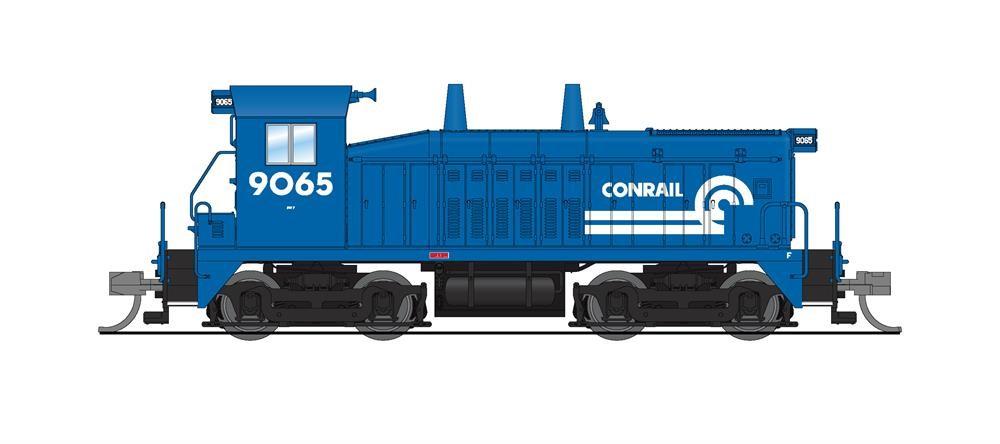 N Scale Broadway Limited BLI 7510 CR Conrail EMD SW7 Diesel #9065 w/ Paragon4