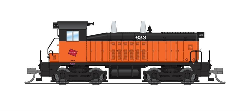 N Broadway Limited BLI 7518 MILW Milwaukee Road EMD SW7 Diesel #623 w/Paragon4