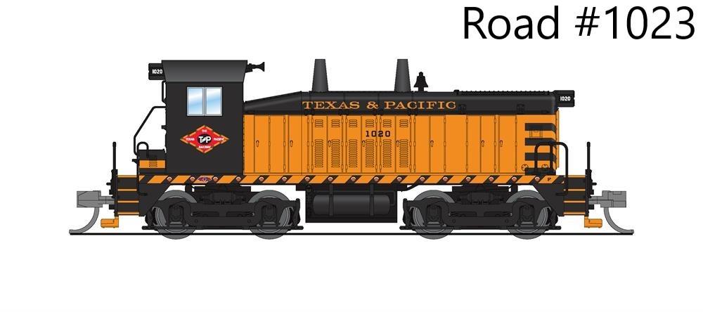 N Broadway Limited BLI 7525 T&amp;P Texas &amp; Pacific EMD SW7 Diesel #1023 w/ Paragon4