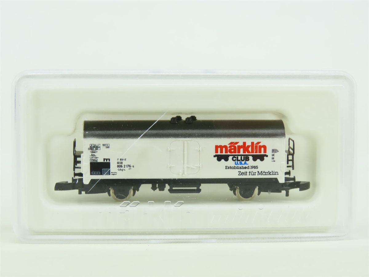 Z Scale Marklin Mini-Club DB German Federal Reefer #176-6 &quot;Marklin Club&quot;