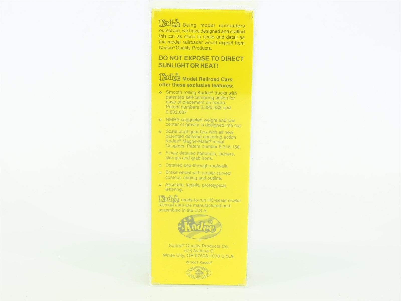 HO Scale Kadee #5235 SL-SF Frisco 40' Youngstown Door Box Car #18194 - Sealed